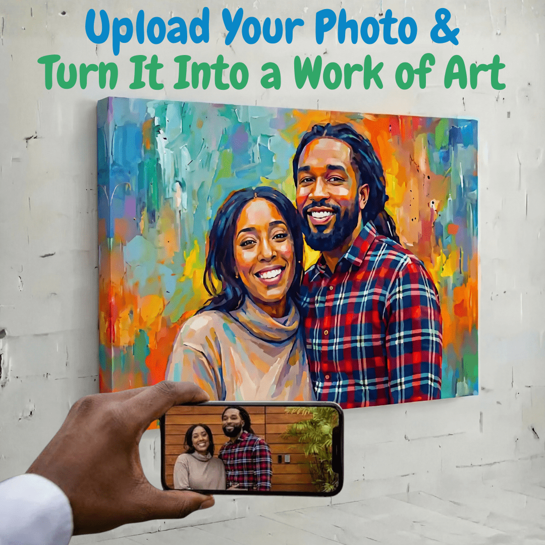 Couple Portrait Work of Art - TurnMe.co