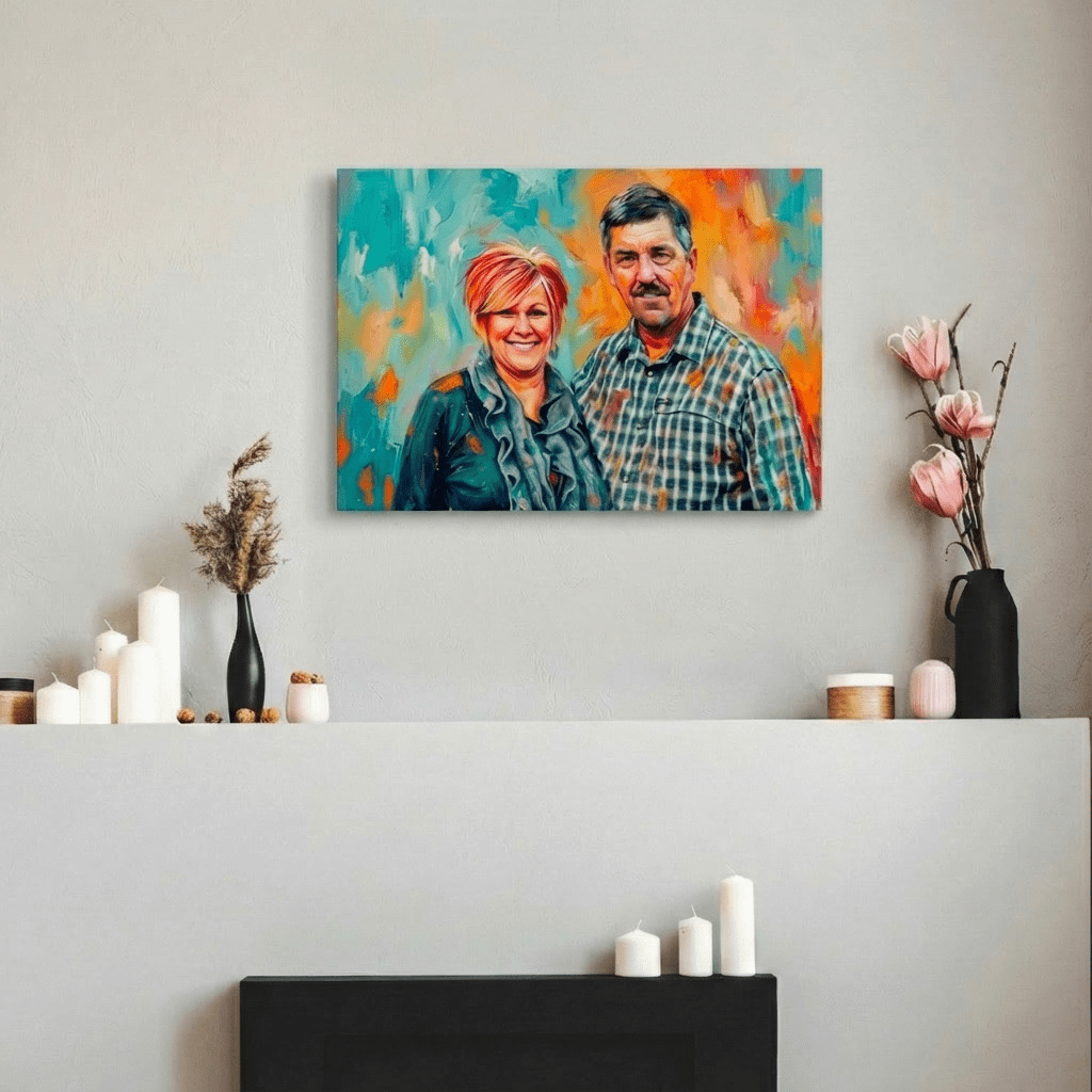 Couple Portrait Work of Art - TurnMe.co