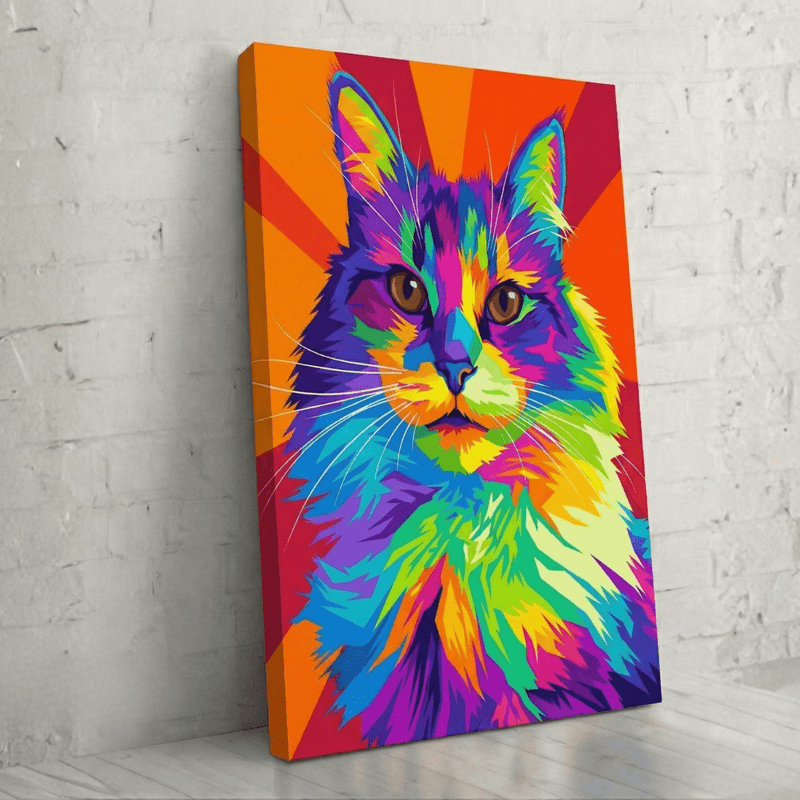 My Cat Portrait Work of Art - TurnMe.co