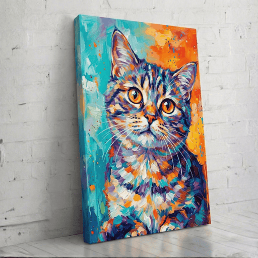 My Cat Portrait Work of Art - TurnMe.co