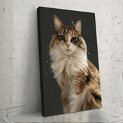 My Cat Portrait Work of Art - TurnMe.co