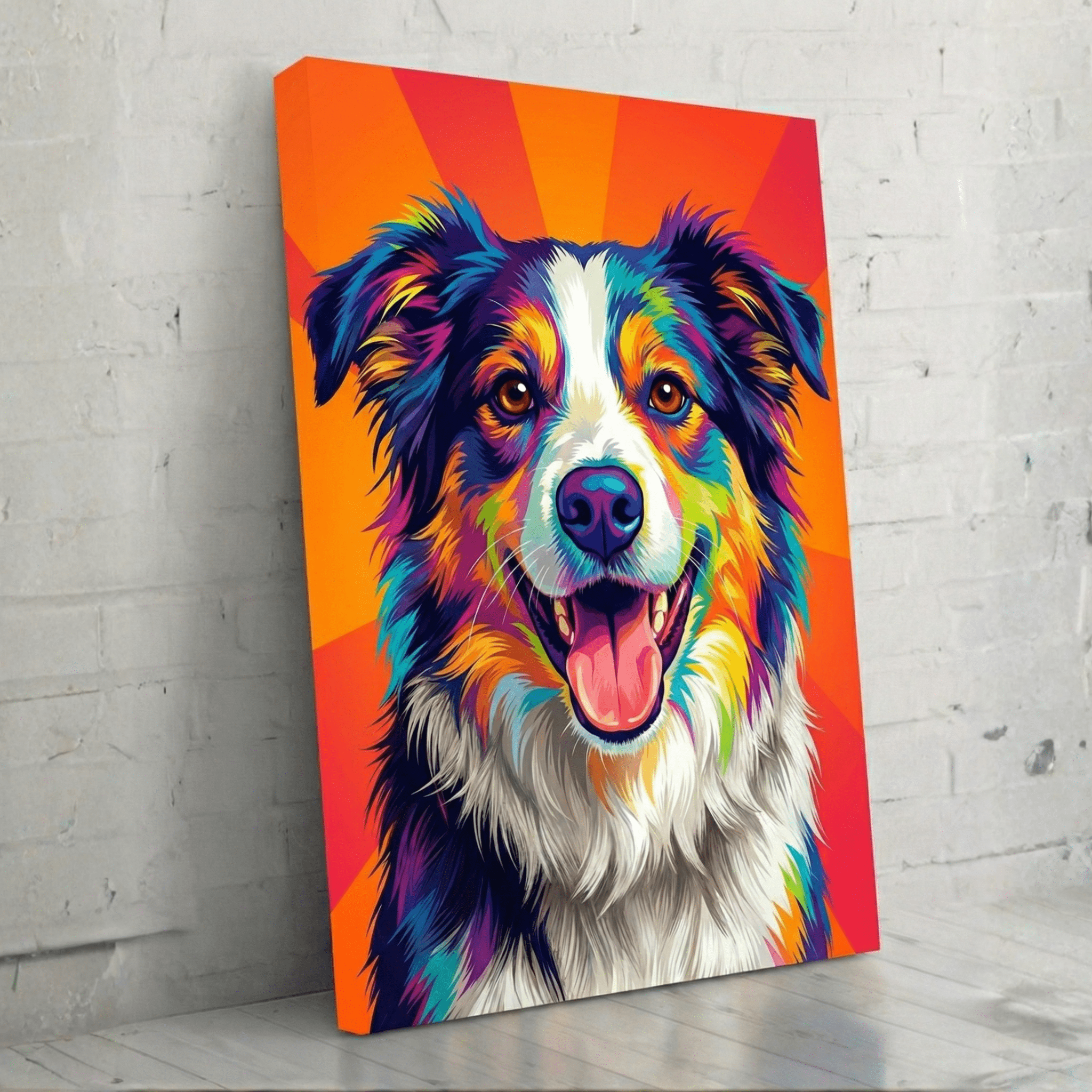 My Dog Portrait Work of Art - TurnMe.co