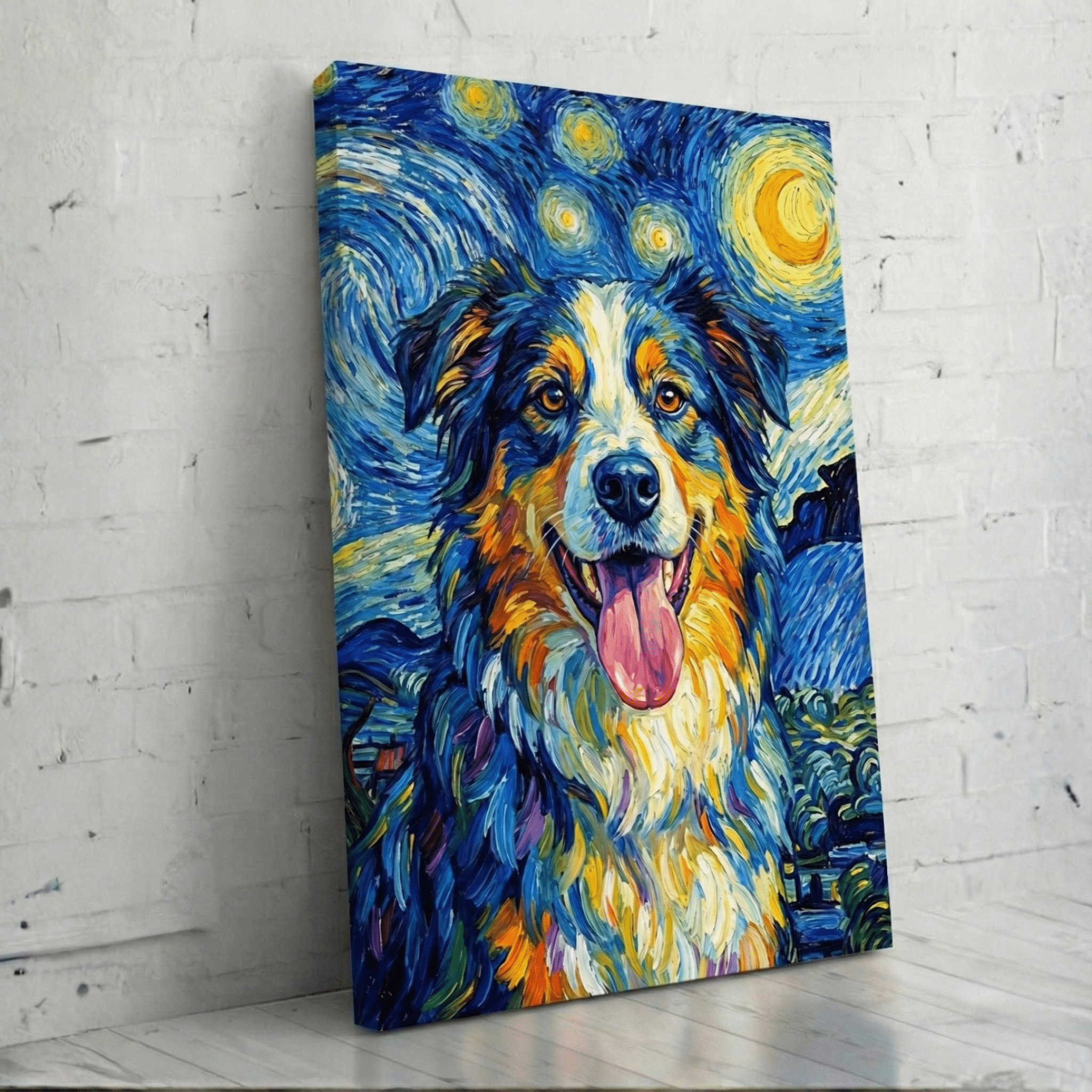 My Dog Portrait Work of Art - TurnMe.co