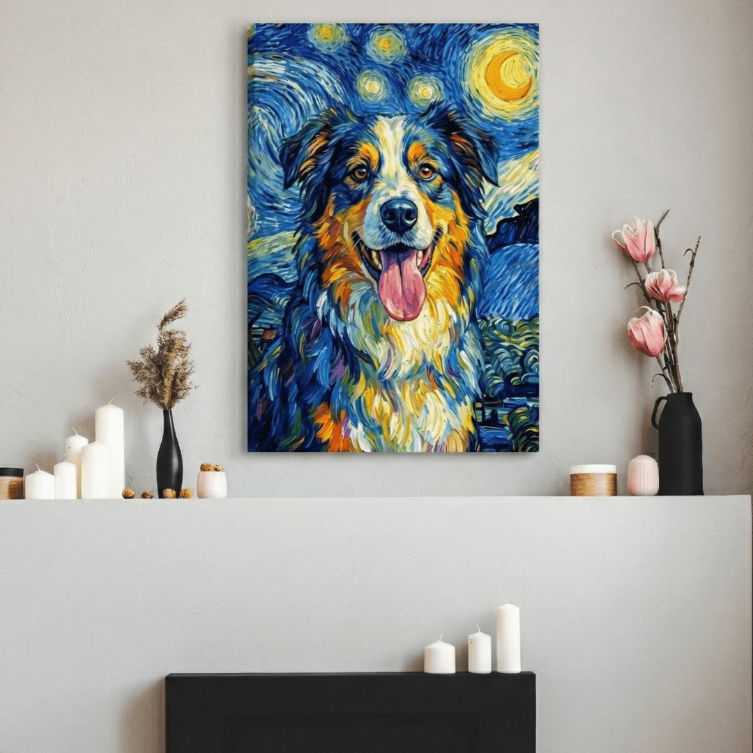 My Dog Portrait Work of Art - TurnMe.co