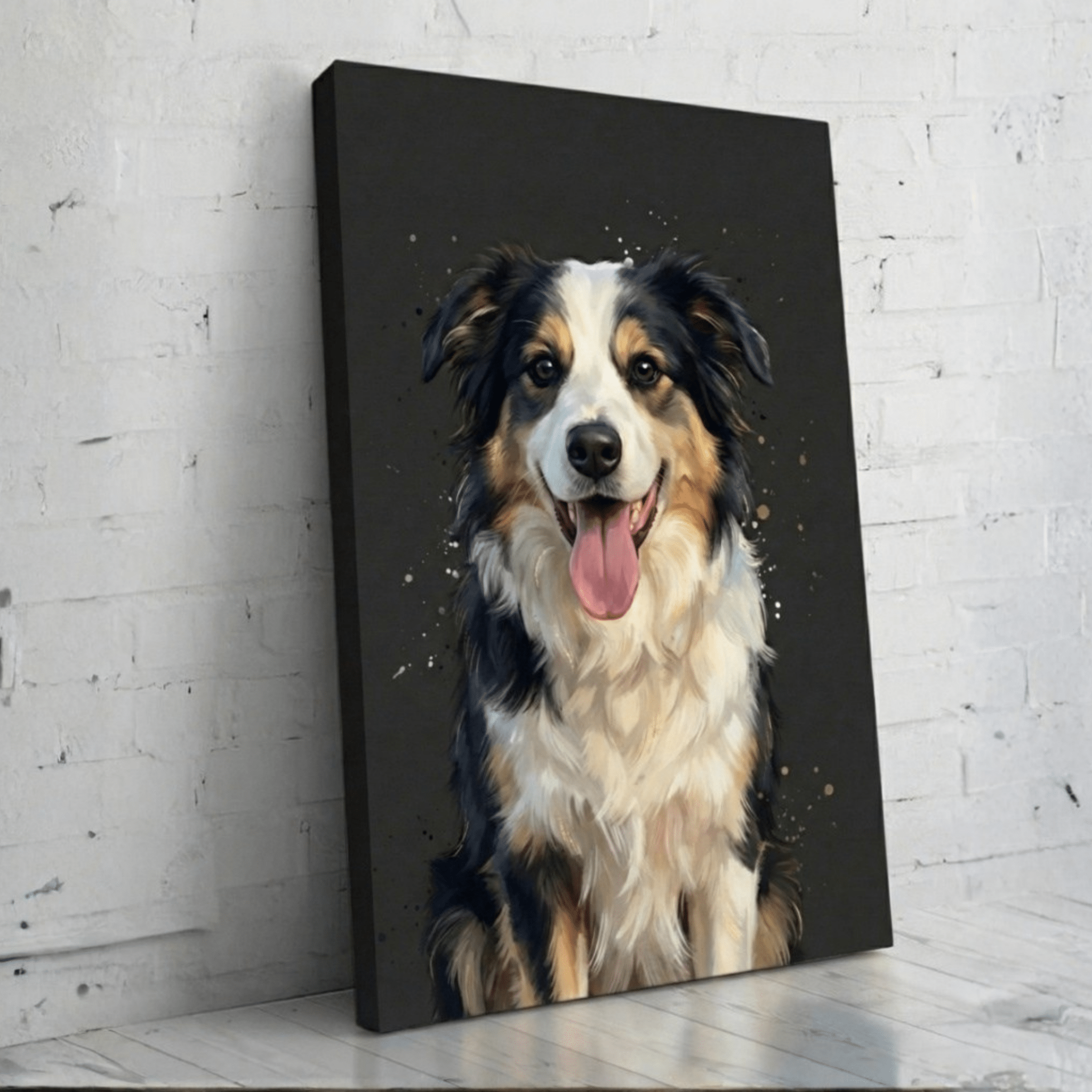 My Dog Portrait Work of Art - TurnMe.co