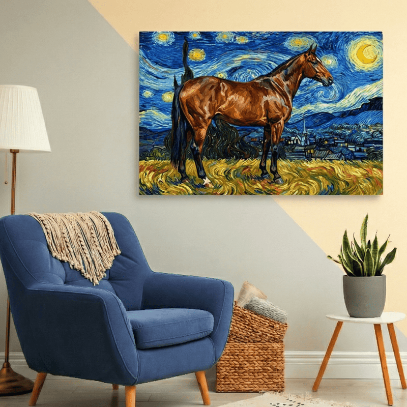 My Horse Portrait Work of Art - TurnMe.co