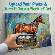 My Horse Portrait Work of Art - TurnMe.co