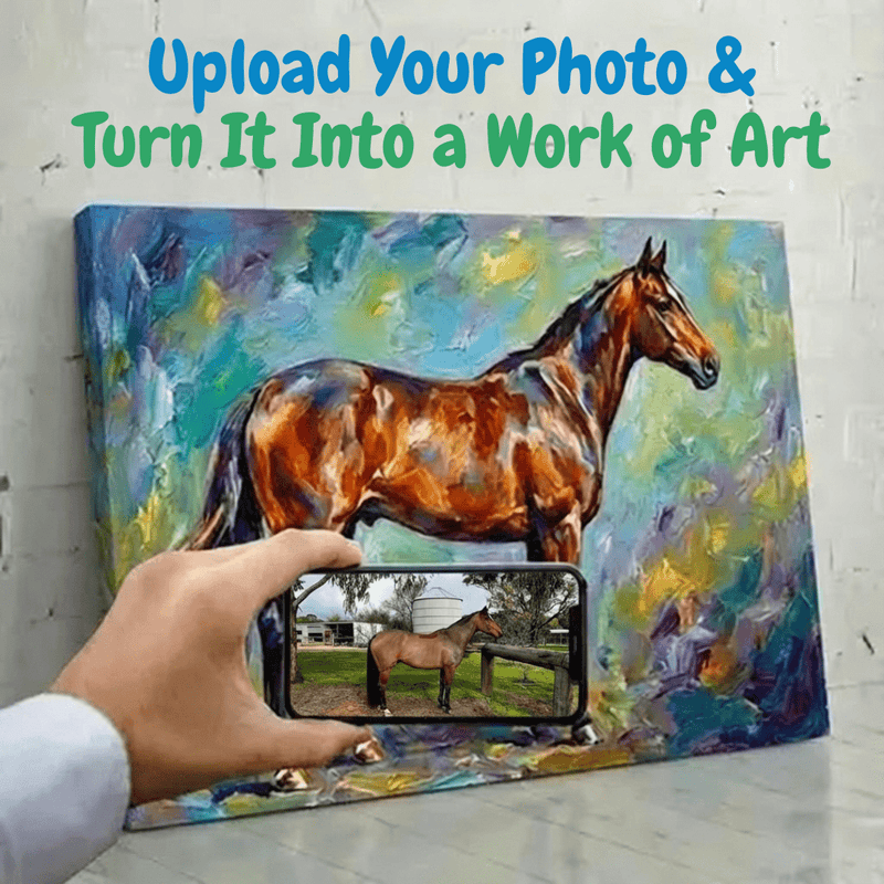 My Horse Portrait Work of Art - TurnMe.co